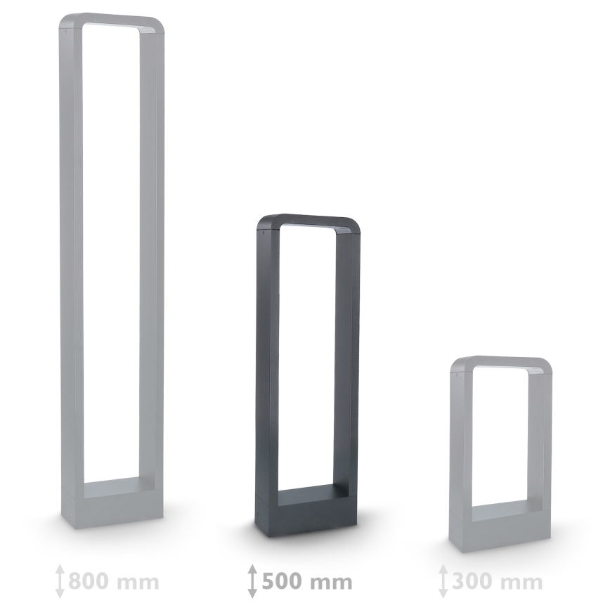Brilagi - LED Zunanja svetilka BARI LED/7W/230V 3000/4000/6000K antracit IP54 50 cm