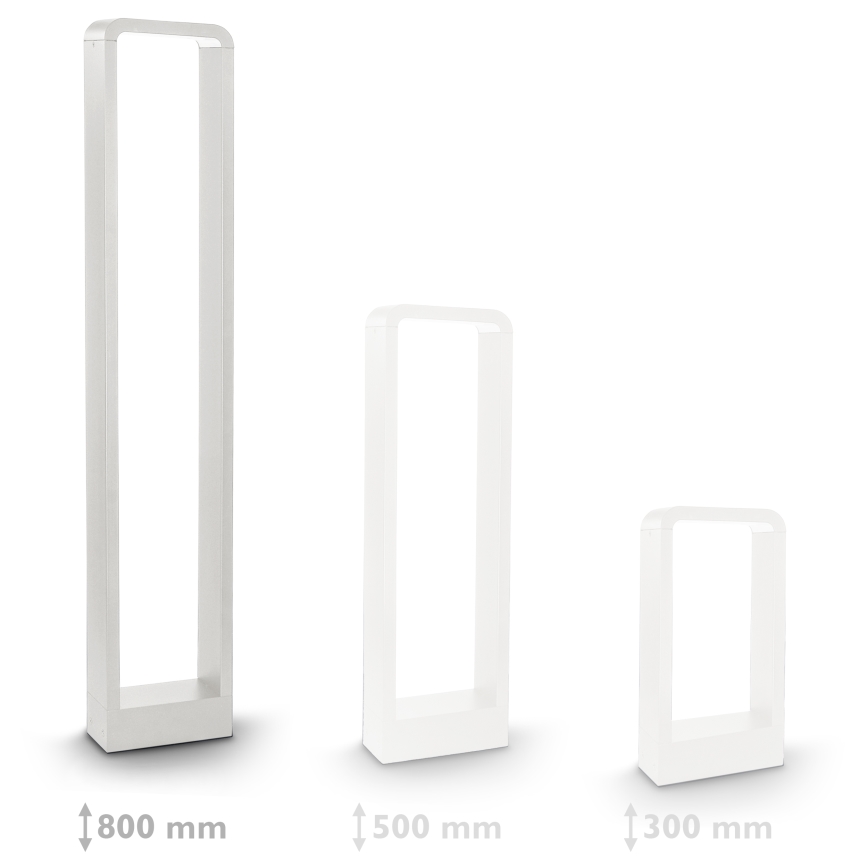 Brilagi - LED Zunanja svetilka BARI LED/7W/230V 3000/4000/6000K bela IP54 80 cm