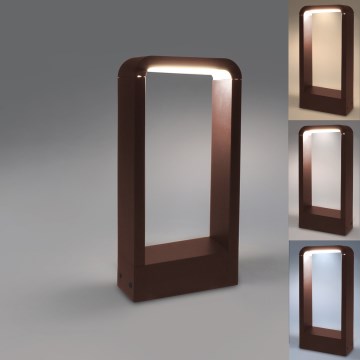 Brilagi - LED zunanja svetilka BARI LED/7W/230V 3000/4000/6000K rjava IP54 30 cm