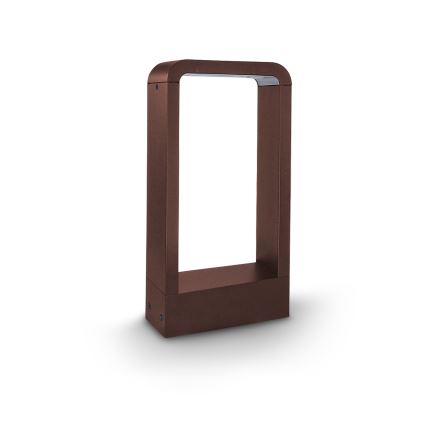 Brilagi - LED zunanja svetilka BARI LED/7W/230V 3000/4000/6000K rjava IP54 30 cm