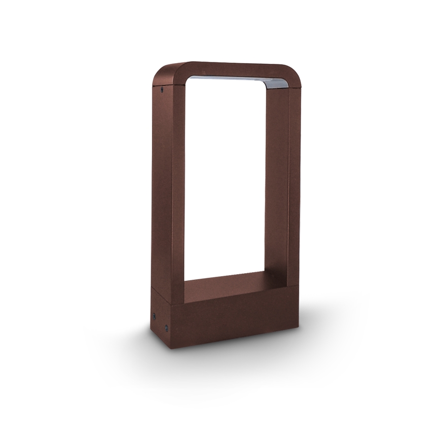 Brilagi - LED zunanja svetilka BARI LED/7W/230V 3000/4000/6000K rjava IP54 30 cm