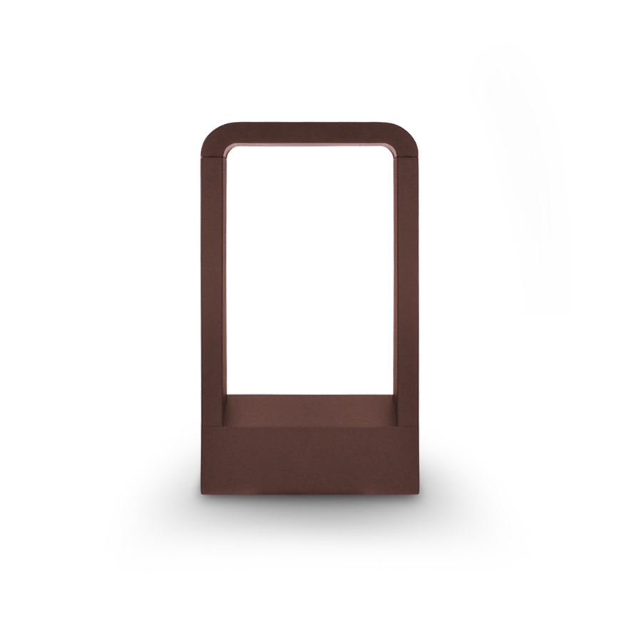 Brilagi - LED zunanja svetilka BARI LED/7W/230V 3000/4000/6000K rjava IP54 30 cm