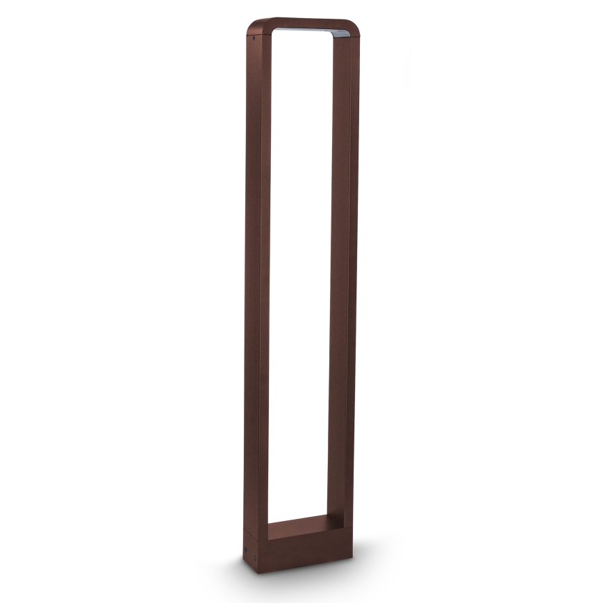 Brilagi - LED zunanja svetilka BARI LED/7W/230V 3000/4000/6000K rjava IP54 80 cm