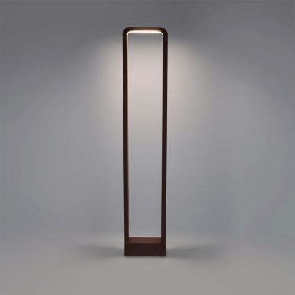 Brilagi - LED zunanja svetilka BARI LED/7W/230V 3000/4000/6000K rjava IP54 80 cm