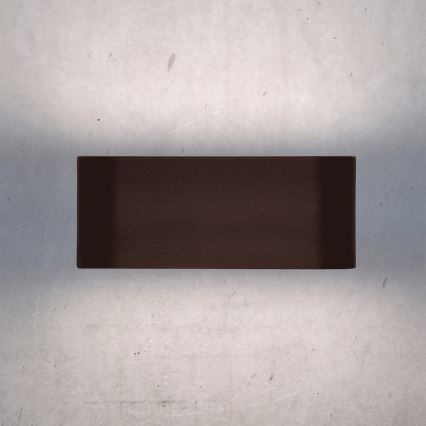 Brilagi - LED zunanja stenska svetilka BARI LED/7W/230V 3000/4000/6000K rjava IP54