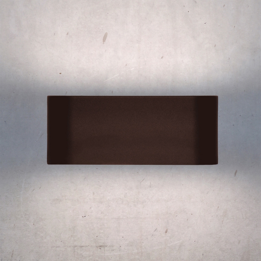 Brilagi - LED zunanja stenska svetilka BARI LED/7W/230V 3000/4000/6000K rjava IP54