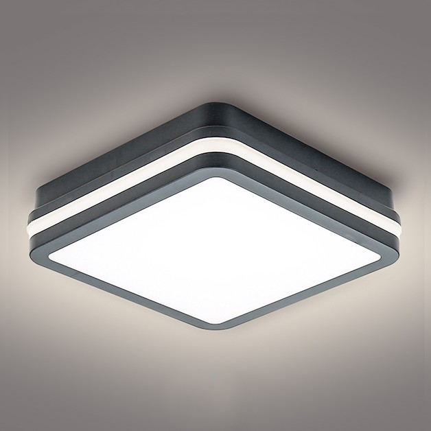 Brilagi - LED Zunanja svetilka BENE LED/18W/230V 22x22 cm antracit IP54