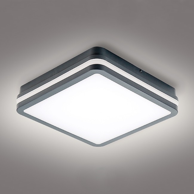 Brilagi - LED Zunanja svetilka BENE LED/24W/230V 26x26 cm antracit IP54