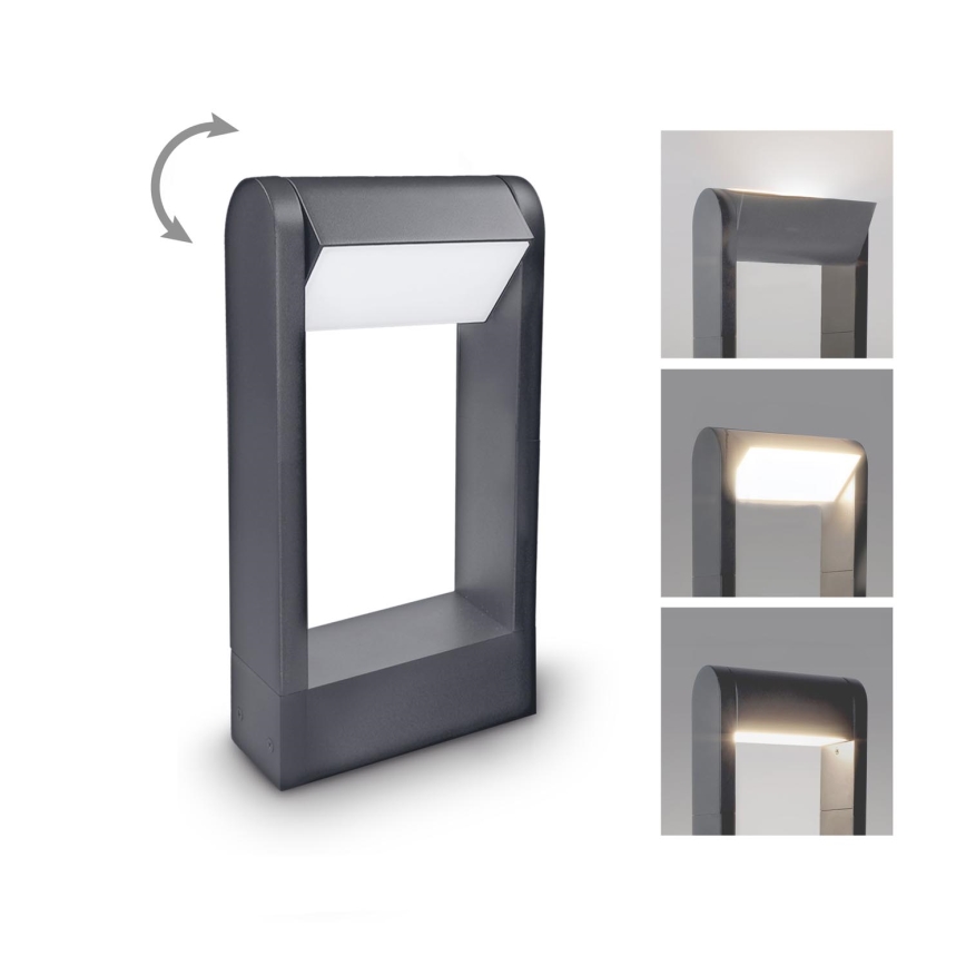 Brilagi - LED Zunanja svetilka CROTONE LED/7W/230V antracit IP54 30 cm