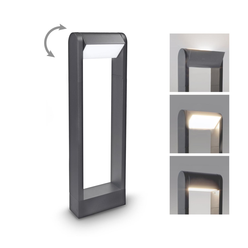 Brilagi - LED Zunanja svetilka CROTONE LED/7W/230V antracit IP54 50 cm