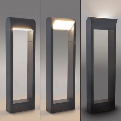 Brilagi - LED Zunanja svetilka CROTONE LED/7W/230V antracit IP54 50 cm