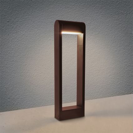 Brilagi - LED zunanja svetilka CROTONE LED/7W/230V rjava IP54 50 cm