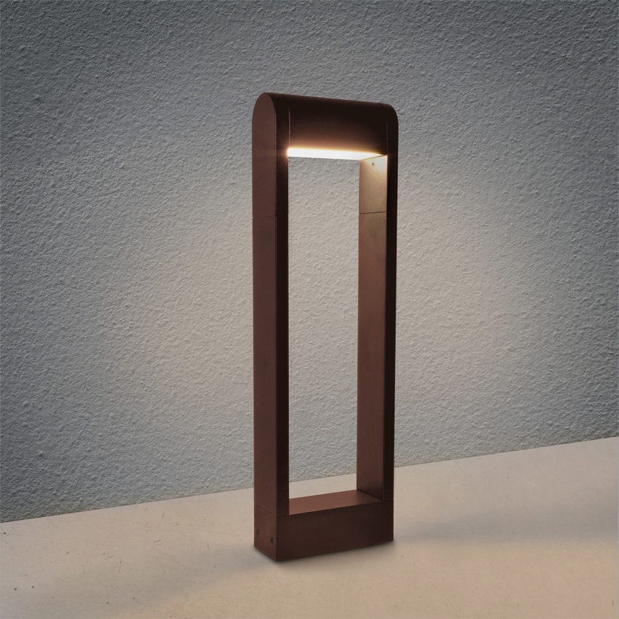 Brilagi - LED zunanja svetilka CROTONE LED/7W/230V rjava IP54 50 cm