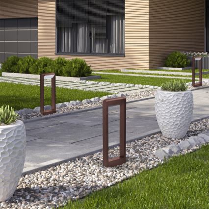 Brilagi - LED zunanja svetilka CROTONE LED/7W/230V rjava IP54 50 cm