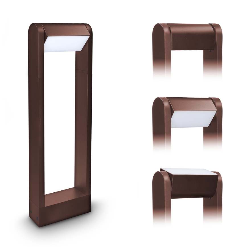 Brilagi - LED zunanja svetilka CROTONE LED/7W/230V rjava IP54 50 cm