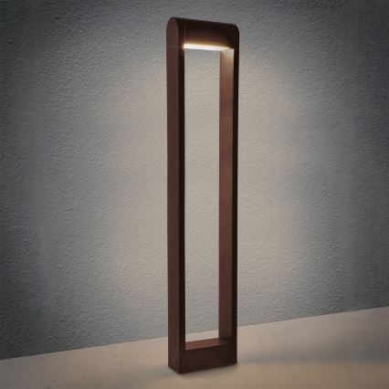 Brilagi - LED zunanja svetilka CROTONE LED/7W/230V rjava IP54 80 cm