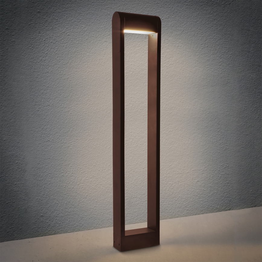 Brilagi - LED zunanja svetilka CROTONE LED/7W/230V rjava IP54 80 cm