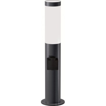 Brilagi - LED zunanja svetilka ELIA z vtičnico 1xE27/7W/230V 4000K IP44 50 cm antracit