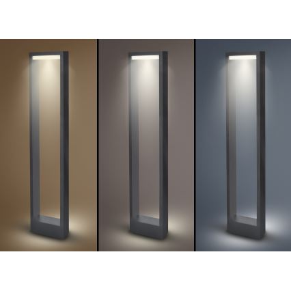 Brilagi - LED Zunanja svetilka RAGUSA LED/7W/230V 3000/4000/6000K antracit IP54 80 cm