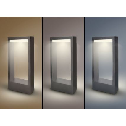 Brilagi - LED Zunanja svetilka RAGUSA LED/7W/230V 3000/4000/6000K antracit IP54 30 cm