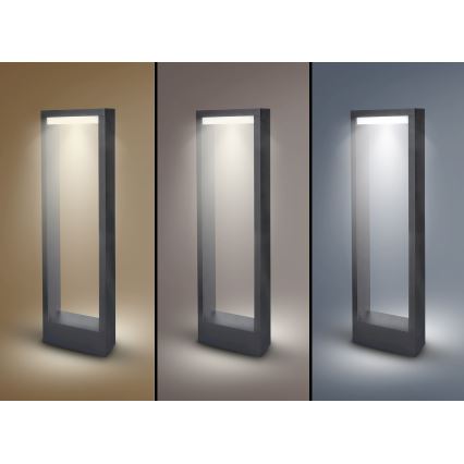 Brilagi - LED Zunanja svetilka RAGUSA LED/7W/230V 3000/4000/6000K antracit IP54 50 cm