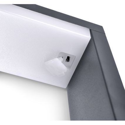 Brilagi - LED Zunanja svetilka RAGUSA LED/7W/230V 3000/4000/6000K antracit IP54 50 cm