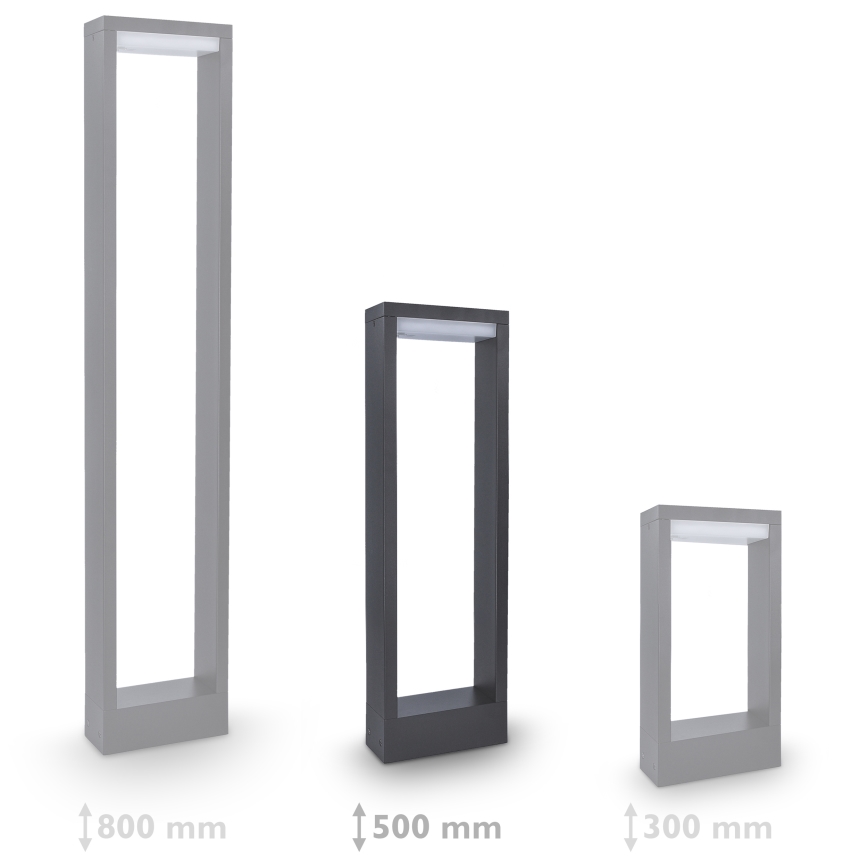 Brilagi - LED Zunanja svetilka RAGUSA LED/7W/230V 3000/4000/6000K antracit IP54 50 cm