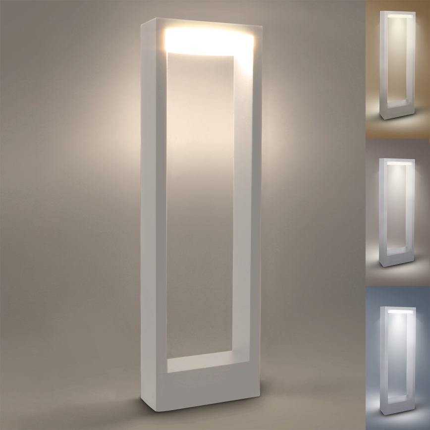 Brilagi - LED Zunanja svetilka RAGUSA LED/7W/230V 3000/4000/6000K bela IP54 50 cm