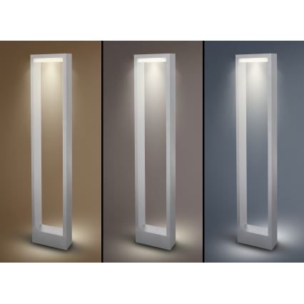 Brilagi - LED Zunanja svetilka RAGUSA LED/7W/230V 3000/4000/6000K bela IP54 80 cm