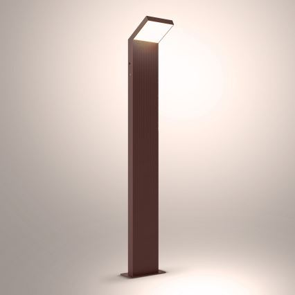 Brilagi - LED zunanja svetilka RIANO LED/8W/230V rjava IP65 80 cm