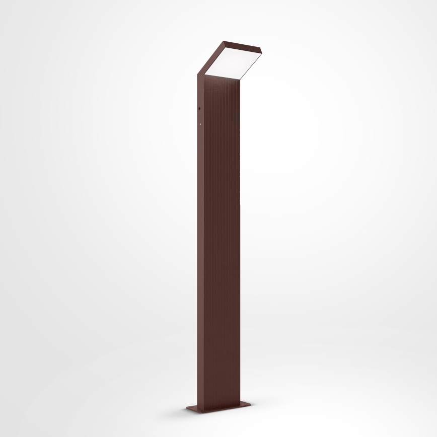 Brilagi - LED zunanja svetilka RIANO LED/8W/230V rjava IP65 80 cm
