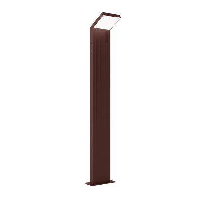Brilagi - LED zunanja svetilka RIANO LED/8W/230V rjava IP65 80 cm