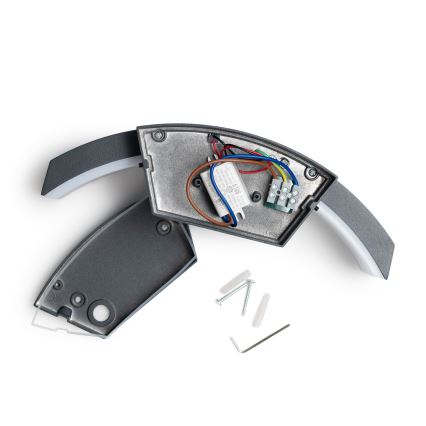 Brilagi - LED zunanja svetilka s senzorjem ARCELO LED/9W/230V 50 cm IP54