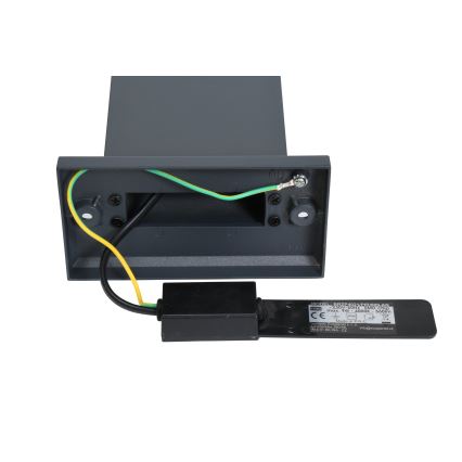 Brilagi - LED Zunanja svetilka s senzorjem ARCELO LED/9W/230V 80 cm IP54
