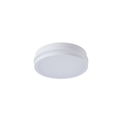 Brilagi - LED zunanja stropna svetilka s senzorjem BENE LED/18W/230V premer 21,5 cm bela IP54