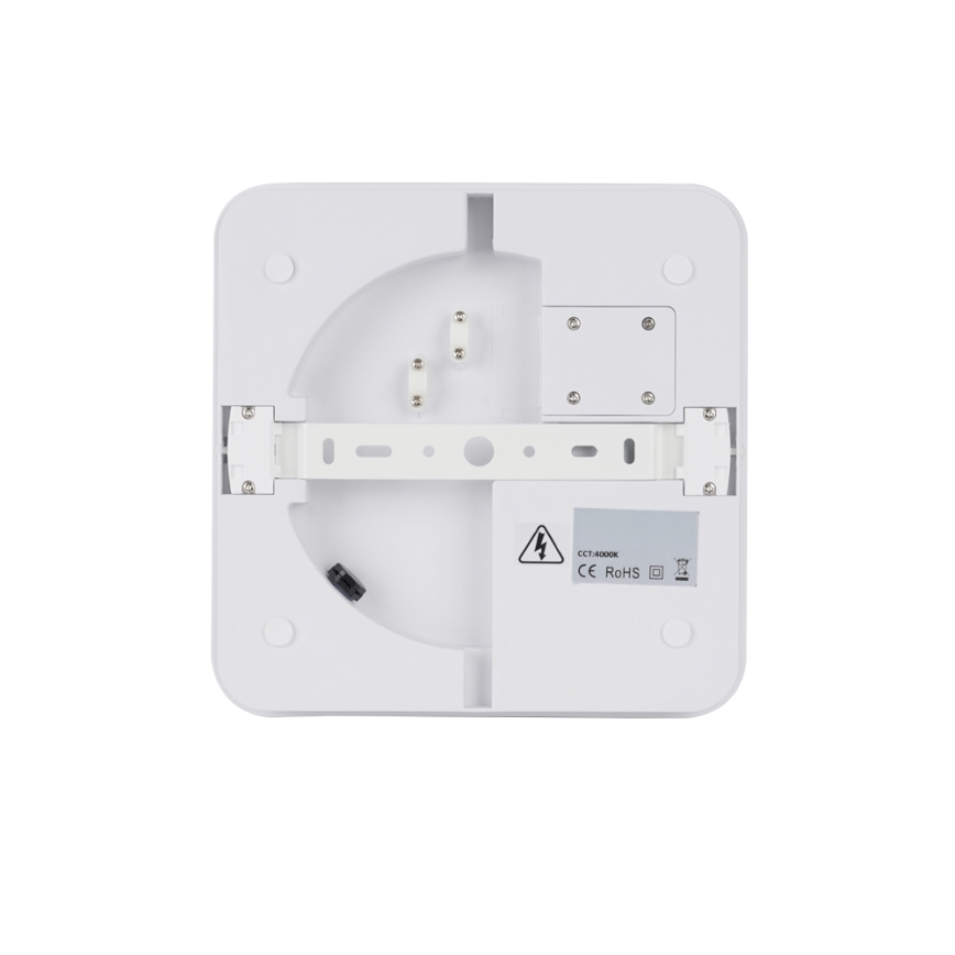 Brilagi - LED zunanja svetilka s senzorjem BENE LED/24W/230V 26x26 cm bela IP54