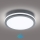 Brilagi - LED Zunanja svetilka s senzorjem BENE LED/24W/230V pr. 26 cm antracit IP54