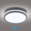 Brilagi - LED zunanja svetilka s senzorjem BENE LED/24W/230V, premer 26 cm, antracit, IP54