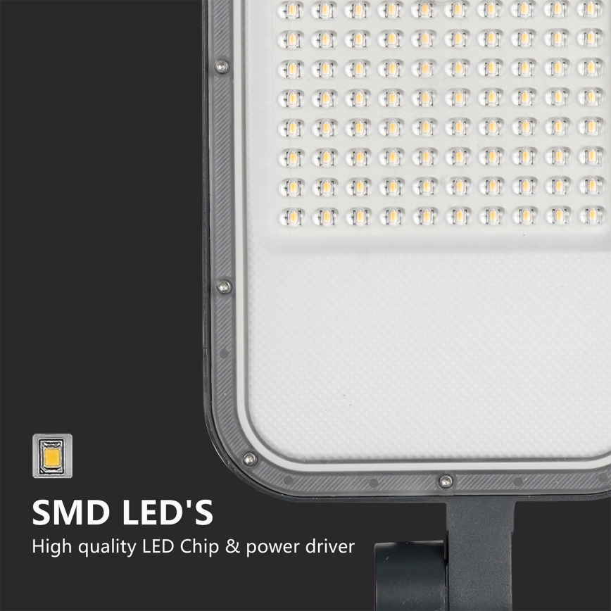 Brilagi - LED zunanja ulična svetilka s 4 m stebrom in nastavljivim zglobom URBANLIGHT LED/100W/230V antracit IP65