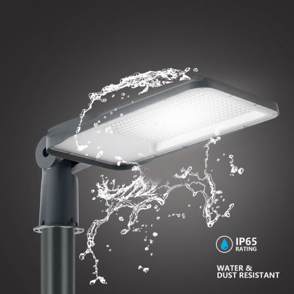Brilagi - LED zunanja ulična svetilka s stebrom in zglobom 4 m URBANLIGHT LED/200W/230V antracitna IP65