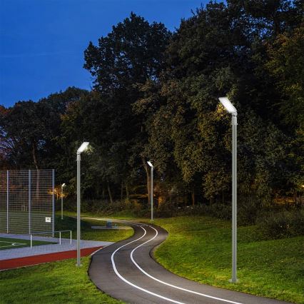 Brilagi - LED zunanja ulična svetilka s stebrom in zglobom 3 m URBANLIGHT LED/50W/230V siva IP65