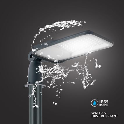 Brilagi - LED zunanja ulična svetilka s 3 m stebrom in zglobom URBANLIGHT LED/100W/230V antracit IP65
