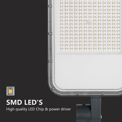 Brilagi - LED zunanja ulična svetilka s 3 m stebrom in zglobom URBANLIGHT LED/200W/230V antracit IP65
