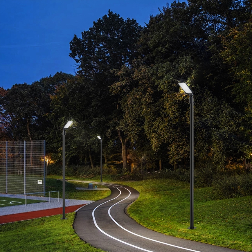 Brilagi - LED zunanja ulična svetilka s 3 m stebrom in nastavljivim sklepom URBANLIGHT LED/50W/230V črna IP65