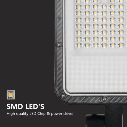Brilagi - LED zunanja ulična svetilka s 3 m stebrom in nastavljivim sklepom URBANLIGHT LED/50W/230V črna IP65