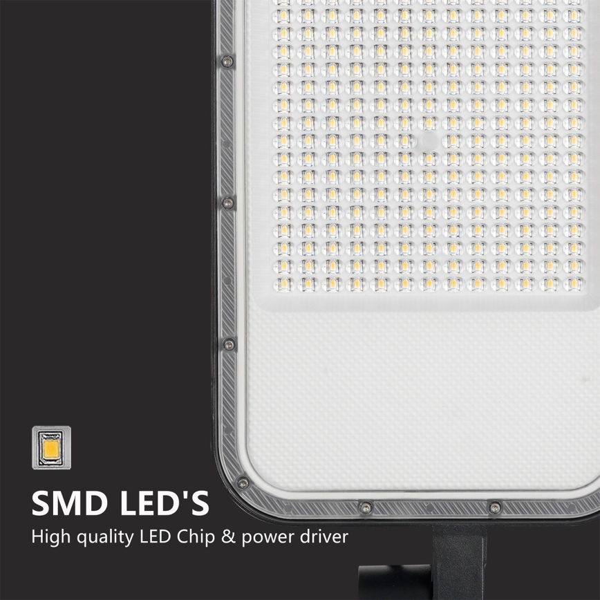 Brilagi - LED zunanja ulična svetilka z 5 m drogom in nastavljivim zglobom URBANLIGHT LED/200W/230V črna IP65