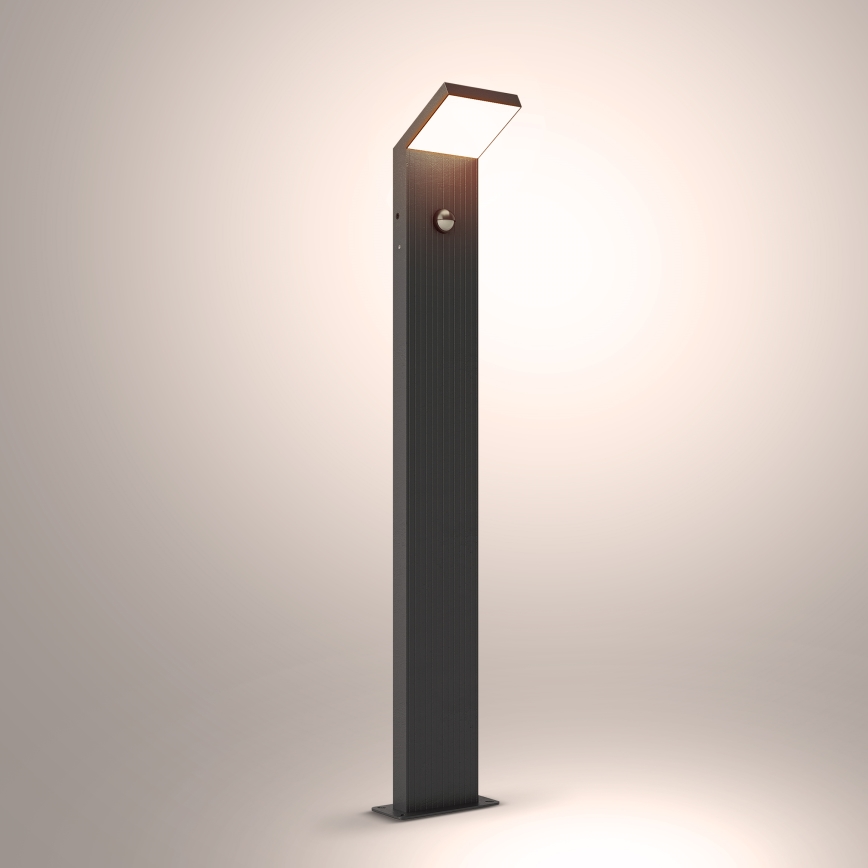 Brilagi - LED zunanja svetilka s senzorjem RIANO LED/8W/230V antracitna IP65