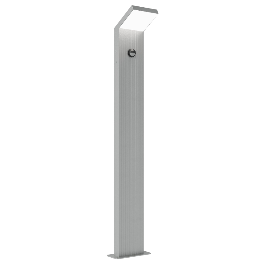 Brilagi - LED zunanja svetilka s senzorjem RIANO LED/8W/230V srebrna IP65
