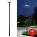 Brilagi - LED zunanja ulična svetilka s 5 m stebrom URBANSPARK LED/120W/230V črna IP65