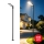 Brilagi - LED zunanja ulična svetilka s stebrom in zglobom 4 m URBANLIGHT LED/200W/230V črna IP65
